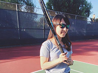 放課後に近所でテニスができます。